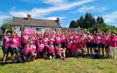 Fundraisers cycle 185-miles from York to Warwick raising £73K for Molly Ollys