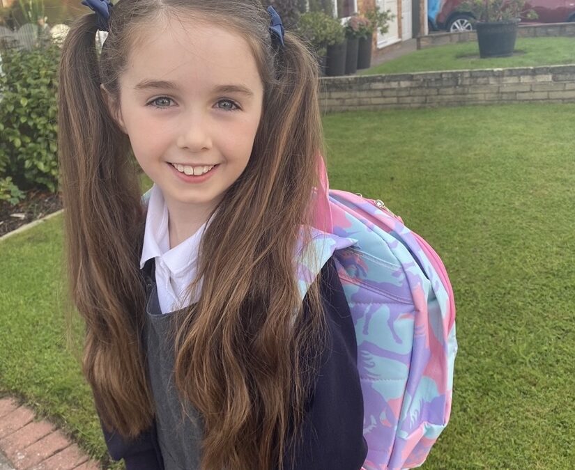 9 year old girl from Alcester cuts her hair to help children with life-threatening illnesses