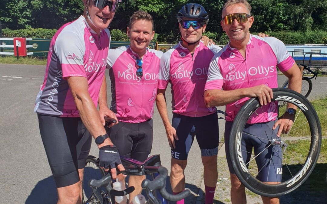 ‘THE ‘FOUR AMIGOS’ GEAR UP FOR NINE-DAY CHARITY CYCLING CHALLENGE