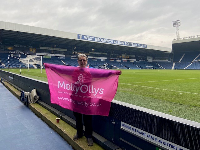 Tony, 75, is supported by Birmingham football clubs as he reprises year-long charity walking challenge