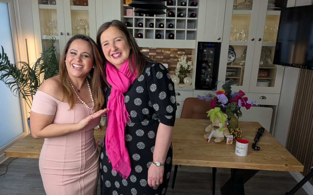 Local foodie star turns the spotlight on children’s charity in  special Mother’s Day episode of her show