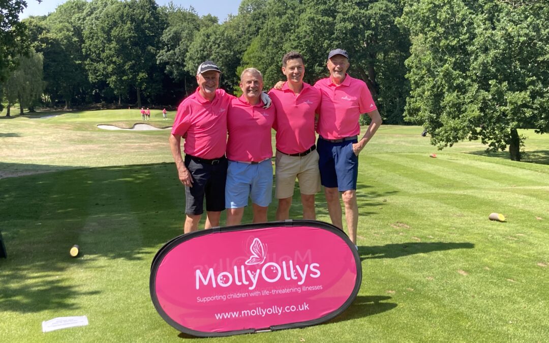 Getting ‘in the swing’ at Molly Ollys golf day