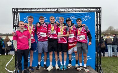 Molly Ollys runners paint the town pink